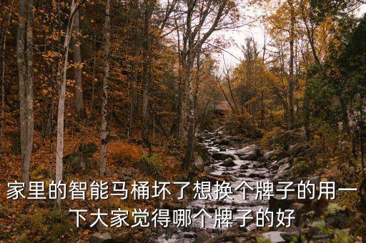 駿信科技智能馬桶怎么樣，家里的智能馬桶壞了想換個牌子的用一下大家覺得哪個牌子的好