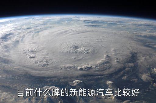 目前什么牌的新能源汽車比較好