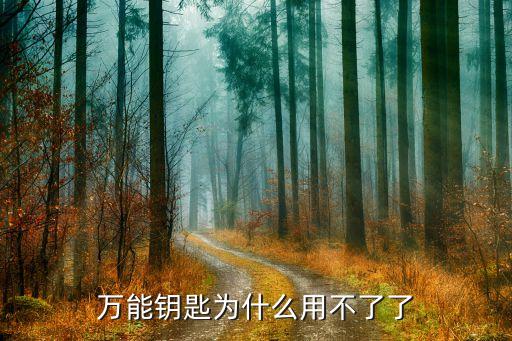 萬能鑰匙為什么用不了了