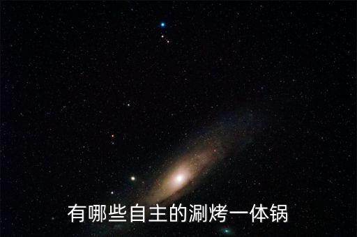 有哪些自主的涮烤一體鍋