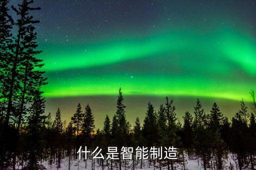 什么是智能制造
