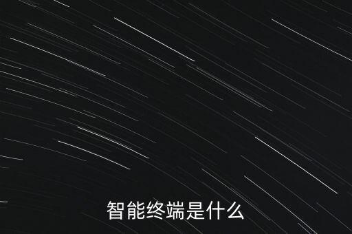 智能終端是什么