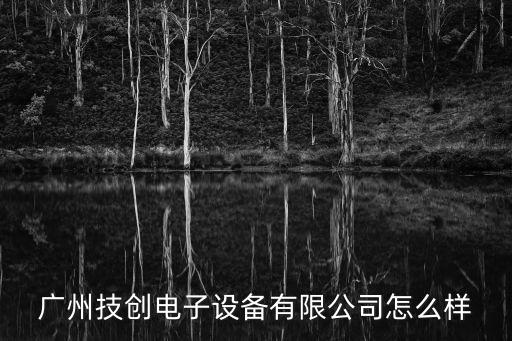 廣州技創(chuàng)電子設(shè)備有限公司怎么樣