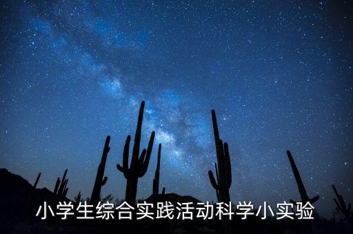 小學(xué)生做的小實(shí)驗(yàn)，小學(xué)生綜合實(shí)踐活動(dòng)科學(xué)小實(shí)驗(yàn)