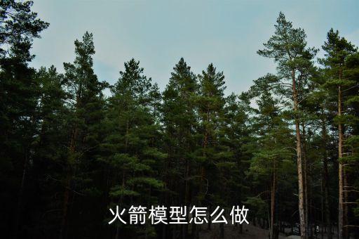 火箭模型怎么做
