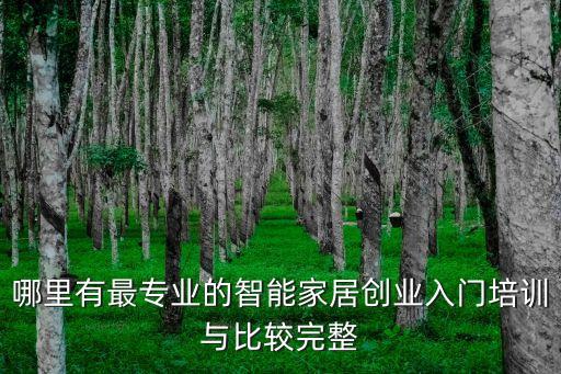 智能家居哪里可以培訓(xùn)，智能家居維修技術(shù)培訓(xùn)學(xué)校去哪好