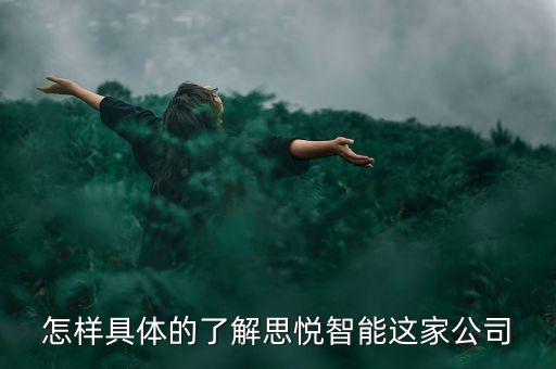 河南思悅智能科技怎么樣，怎樣具體的了解思悅智能這家公司