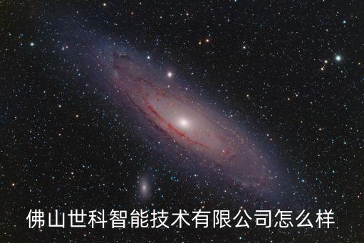 佛山世科智能技術(shù)有限公司怎么樣