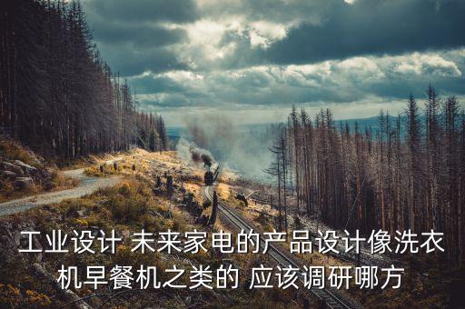 工業(yè)設(shè)計 未來家電的產(chǎn)品設(shè)計像洗衣機(jī)早餐機(jī)之類的 應(yīng)該調(diào)研哪方