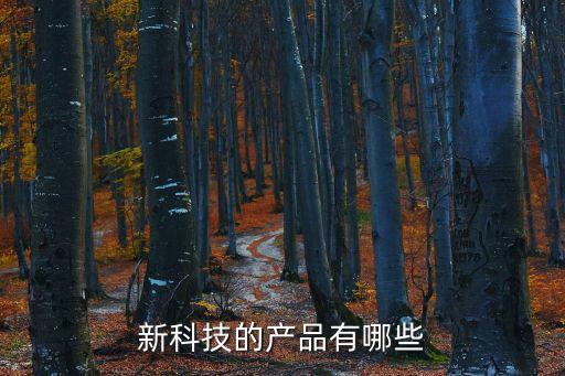 新科技的產(chǎn)品有哪些