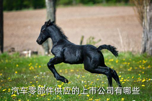 汽車零部件供應的上市公司有哪些