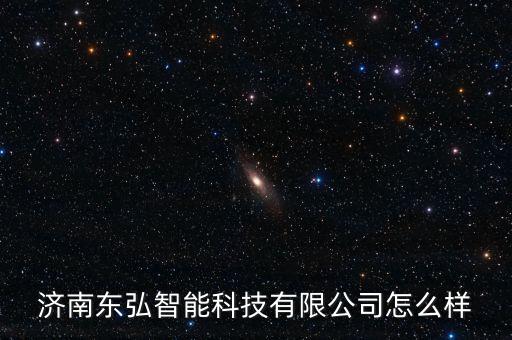 濟(jì)南東弘智能科技有限公司怎么樣