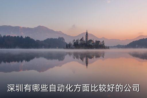 深圳自動(dòng)化設(shè)備公司排名，深圳有哪些自動(dòng)化方面比較好的公司