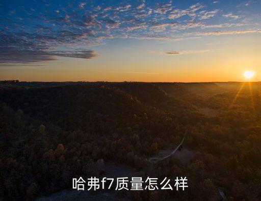 哈弗f7智能和科技哪個好，哈弗F系買哪個好