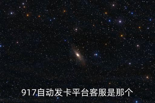 917自動發(fā)卡平臺客服是那個