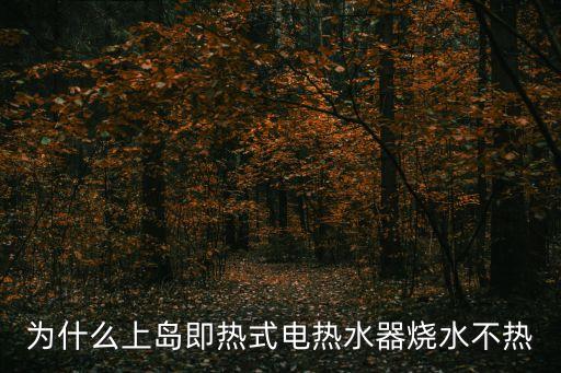 為什么不建議用即熱式電熱水器，即熱的電熱水器好不好它的缺點(diǎn)和優(yōu)點(diǎn)各是什么