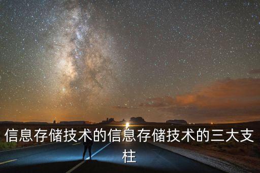 信息存儲技術(shù)的信息存儲技術(shù)的三大支柱
