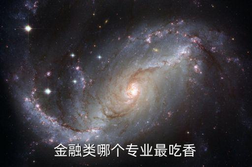 金融類哪個(gè)專業(yè)最吃香