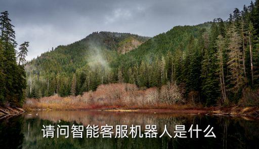 請(qǐng)問(wèn)智能客服機(jī)器人是什么