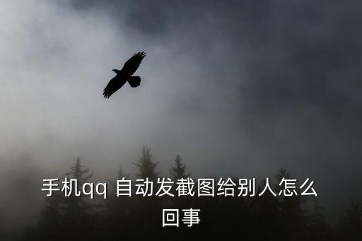  手機(jī)qq 自動(dòng)發(fā)截圖給別人怎么 回事