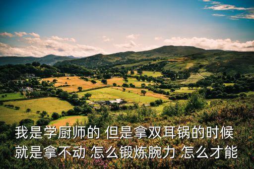 廚師抓雙耳鍋手勢圖解，怎樣才能拿好雙耳鍋