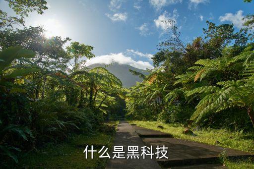 什么是黑科技