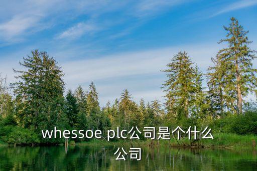 whessoe plc公司是個什么公司