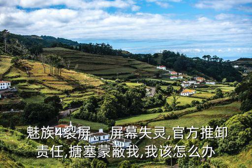  魅族4裂屏、 屏幕失靈,官方推卸責(zé)任,搪塞蒙蔽我,我該怎么辦