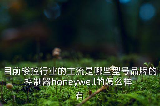 目前樓控行業(yè)的主流是哪些型號(hào)品牌的控制器honeywell的怎么樣 有