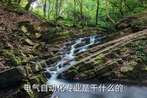 電氣自動(dòng)化專業(yè)是干什么的