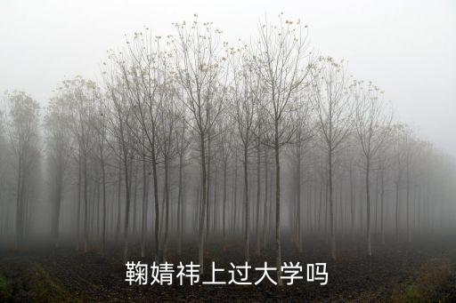 鞠婧祎上過大學(xué)嗎