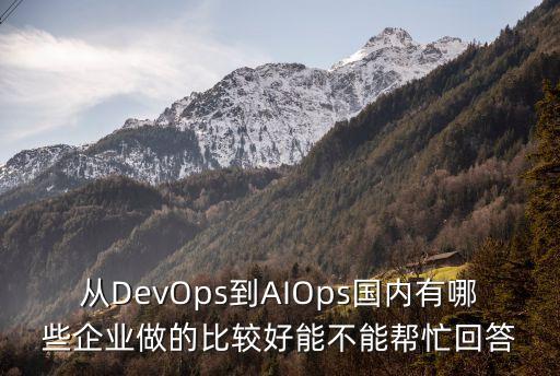 中國ai最好的公司，國內(nèi)有哪些做得不錯的人工智能企業(yè)