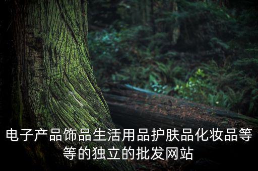 電子產(chǎn)品飾品生活用品護膚品化妝品等等的獨立的批發(fā)網(wǎng)站