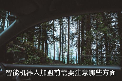 智能機器人加盟前需要注意哪些方面