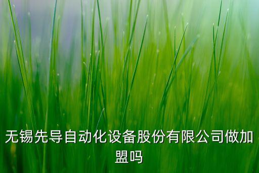無(wú)錫市先導(dǎo)智能裝備有限公司，無(wú)錫先導(dǎo)智能裝配是做什么的