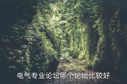電氣專業(yè)論壇哪個(gè)論壇比較好
