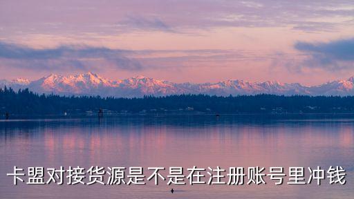 發(fā)卡網(wǎng)對接貨源，求卡盟供貨商需押金或者貨源對接