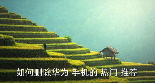 手機(jī)熱門推薦自動(dòng)出現(xiàn),華為手機(jī)如何刪除熱門推薦