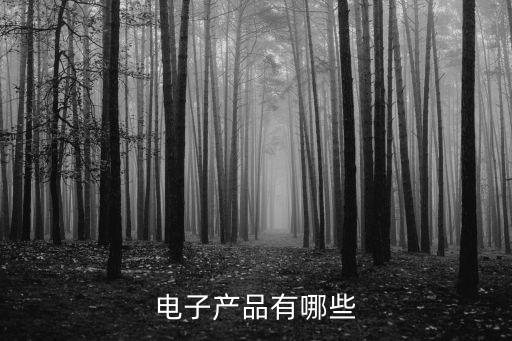 電子產(chǎn)品有哪些