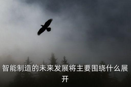 智能制造的未來發(fā)展將主要圍繞什么展開