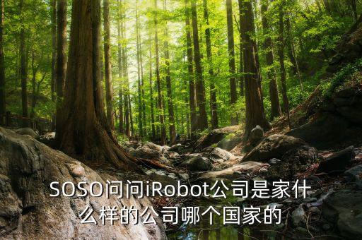 SOSO問問iRobot公司是家什么樣的公司哪個(gè)國家的