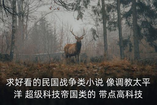 求好看的民國(guó)戰(zhàn)爭(zhēng)類(lèi)小說(shuō) 像調(diào)教太平洋 超級(jí)科技帝國(guó)類(lèi)的 帶點(diǎn)高科技