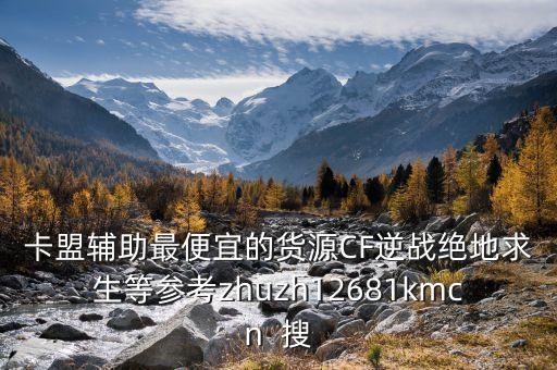 卡盟輔助最便宜的貨源CF逆戰(zhàn)絕地求生等參考zhuzh12681kmcn  搜