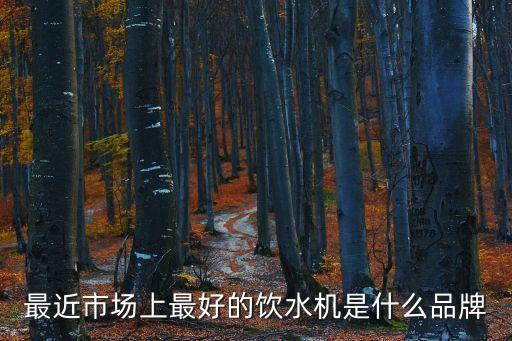 最近市場上最好的飲水機(jī)是什么品牌
