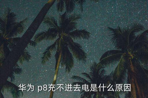  華為 p8充不進去電是什么原因