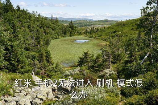 紅米 手機(jī)2無(wú)法進(jìn)入 刷機(jī) 模式怎么辦