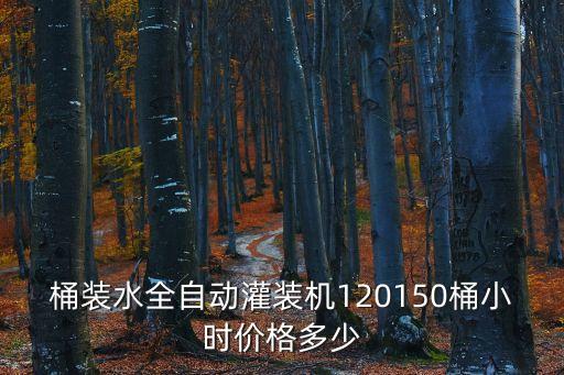 全自動(dòng)桶裝水設(shè)備多少錢(qián)，生產(chǎn)桶裝水的機(jī)械大概多少錢(qián)
