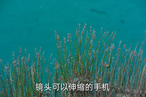鏡頭可以伸縮的手機