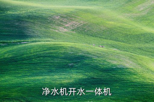 凈水機(jī)開(kāi)水一體機(jī)