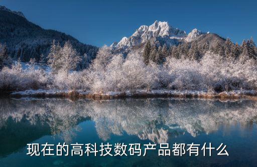 高科技電子產(chǎn)品有哪些產(chǎn)品，現(xiàn)在的高科技數(shù)碼產(chǎn)品都有什么
